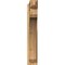 Ekena Millwork Legacy Craftsman Rough Sawn Outlooker, Western Red Cedar, 6"W x 28"D x 36"H OUT06X28X36LEC04RWR - alternate 2